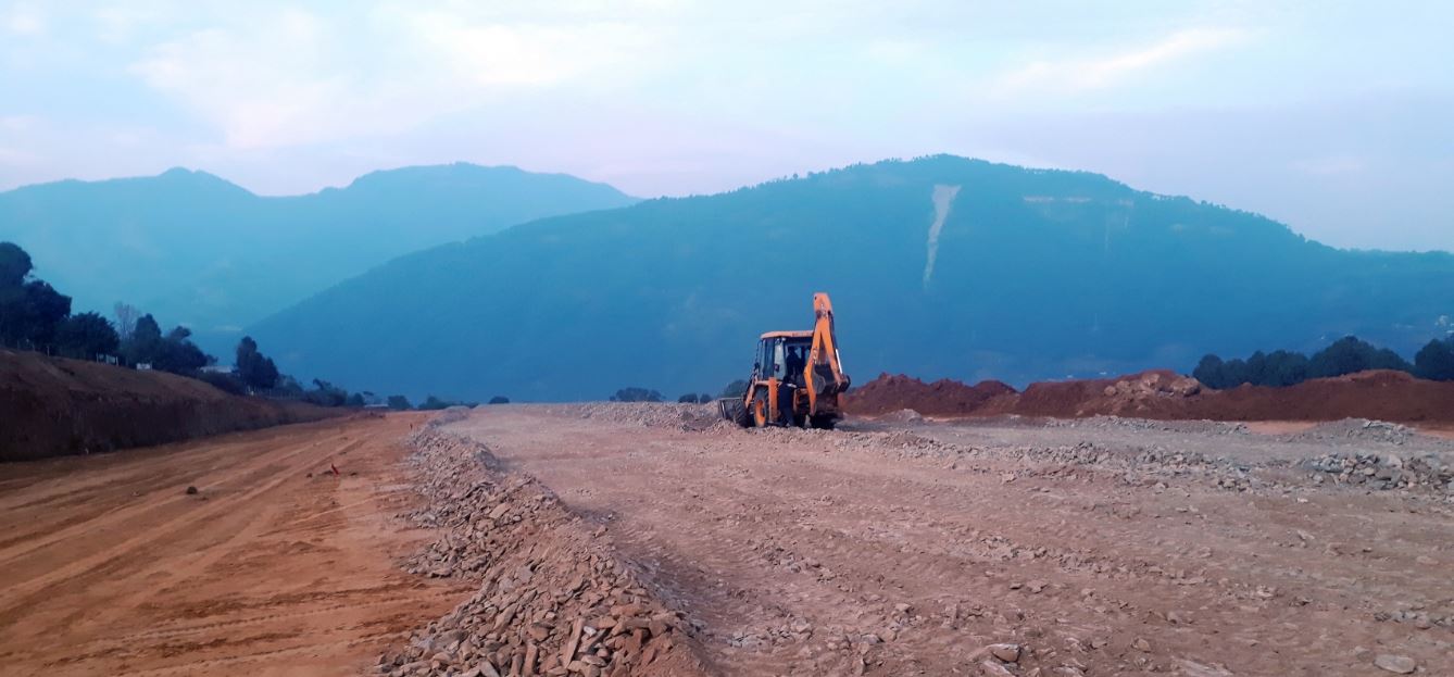 कछुवागतिमा बलेवा विमानस्थल